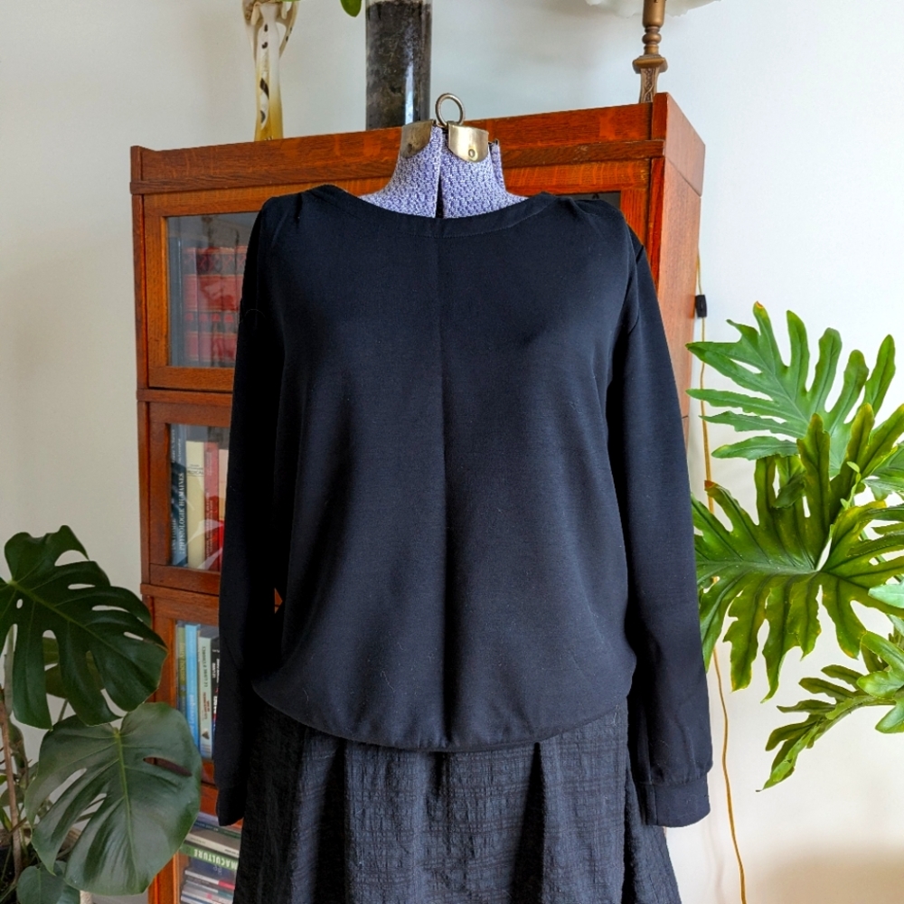 Elegant Black Women's Top